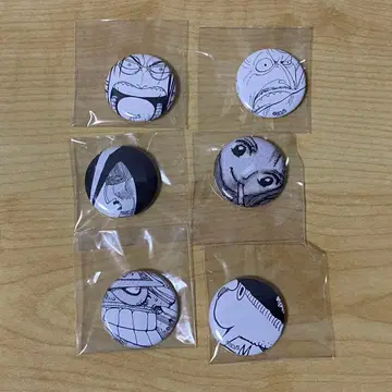 원피스 one piece all faces 캔뱃지 세트