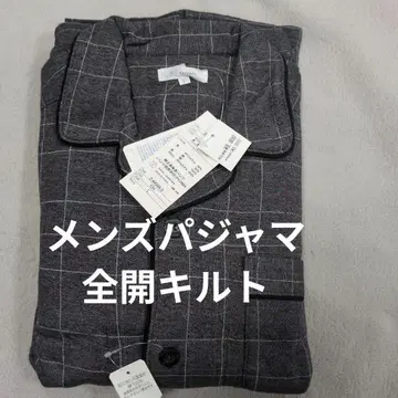 남성용 파자마 L 사이즈 긴팔 긴 바지 퀼트