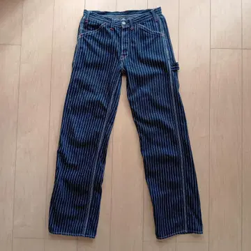 플랫 헤드 워배시 페인터 팬츠