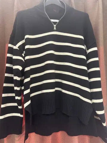 ZARA 보더 니트 L 상당히 새상품급
