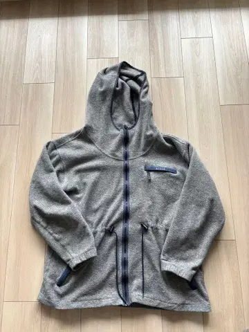 AIGLE 후드 부착 후드티 L 사이즈 그레이