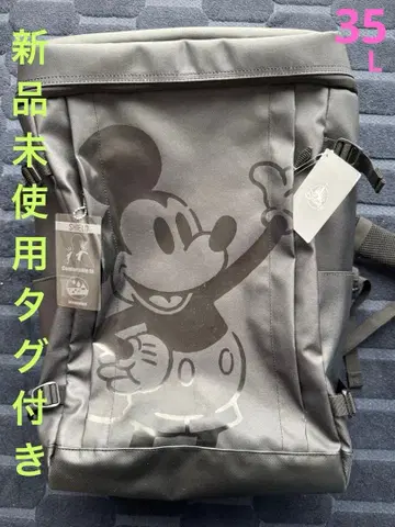 택 포함 미사용 새상품 콜맨 미키마우스 백팩 35L