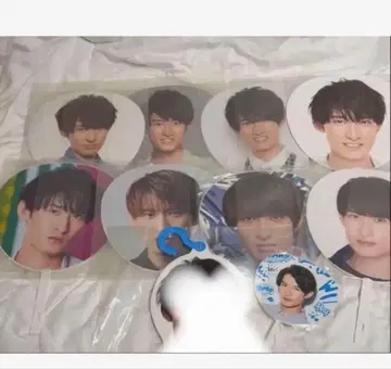 SnowMan 무카이 코지 부채 9점 세트