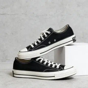 [ 새상품 27cm ] 한정판 CT70 로우컷 블랙