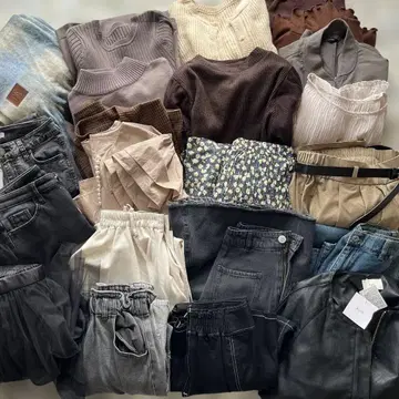 택 포함 새상품 ~ 새상품급 여성용 22점 묶음 판매