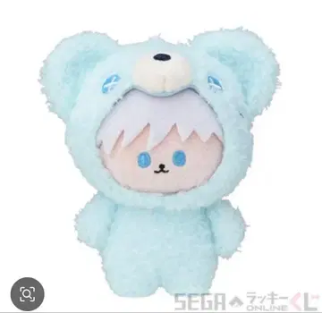 세가 럭키 쿠지 주술회전 하구하구미 D상 봉제 인형 마스코트 고죠 사토루