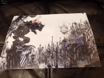 [ 미사용 새상품 ] 아마노 요시타카 [ 거리 ] 클리어 파일 FF6