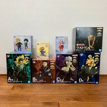 미개봉 새상품 제일복권 나의 히어로 아카데미아 더 멀리 컴플리트 세트