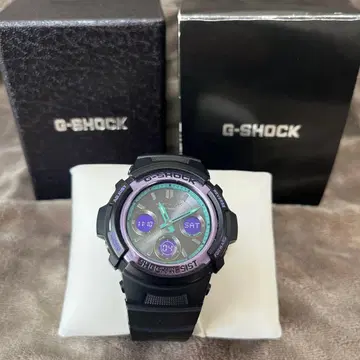 손목시계 G-SHOCK G AWG-M100SBL 전파 솔라