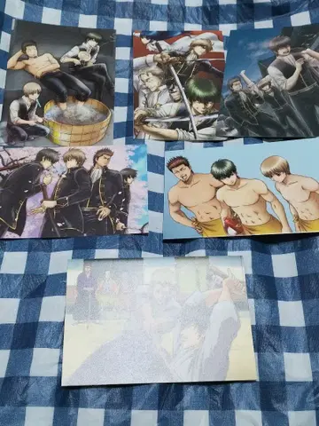 히지카타 토시로 오키타 소고 은혼 자켓 6장 세트