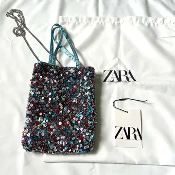 ZARA 비즈 백 미사용