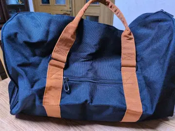 보스턴 백 블랙 블루 오렌지 스트랩