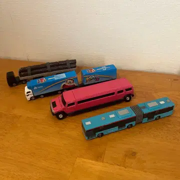 롱 토미카 4대 세트