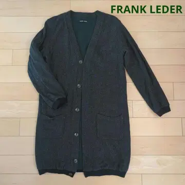FRANK LEDER 롱 가디건 울