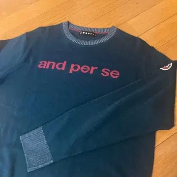 앤퍼시 스웨터!