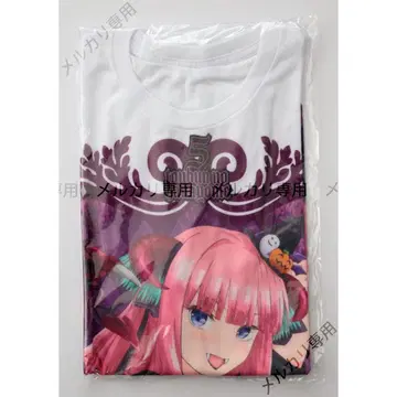 5등분의 신부 풀컬러 셔츠 나카노 니노 할로윈 ver