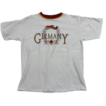 Germany 링거t셔츠 90's 구제 의류 XL