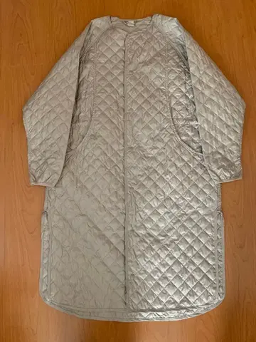 새상품급 론 헤르만 퀼팅 다운 롱 코트 S