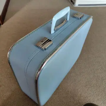 새상품급 쇼와 레트로 앤티크 여행 가방 열쇠 포함