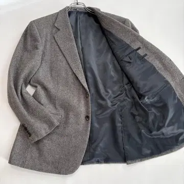 아쿠아 스큐텀 [캐시미어 100%] 테일러드 자켓 M 사이즈 그레이