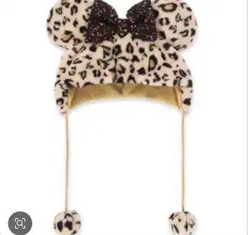 디즈니 팬캡 레오파드 무늬