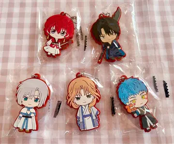 새벽의 연화 캡슐 러버 마스코트 5종 세트