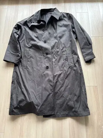 UNIQLO U 그레이 스텐카라 코트 XL