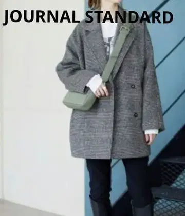 [ JOURNAL STANDARD ] 슈퍼140 비버 테일러 블랙 A38