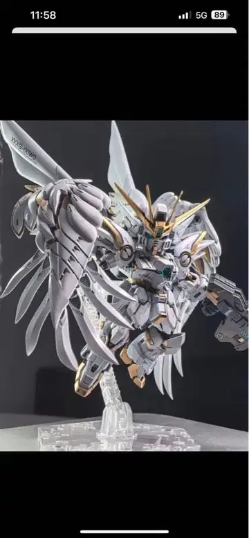 MGSD 윙건담 제로 ew 스노우 화이트