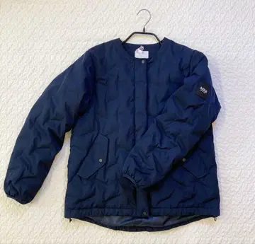 AIGLE 네이비 퀼팅 다운 자켓 36