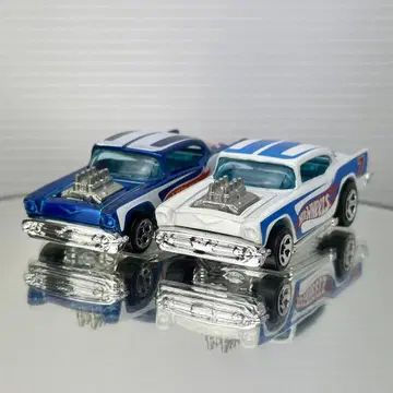 핫휠 미니카 HW 레이싱 '57 시보레 2대 세트