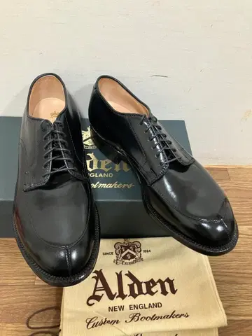 ALDEN 알든 54331 블랙 코도반 US6.5D