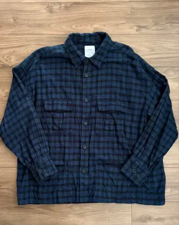 kaja 플란넬 셔츠 자켓 OVY 3