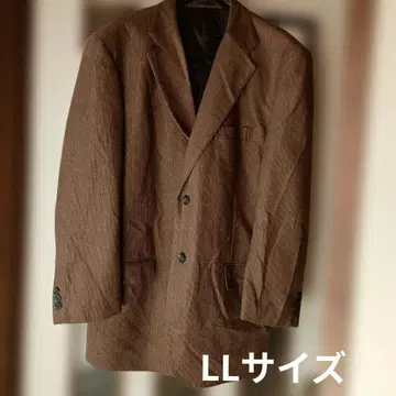 브라운 테일러드 자켓 LL 사이즈
