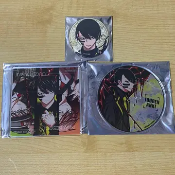 도원암귀 무타노 무진 아크릴 코스터 캔뱃지 세트