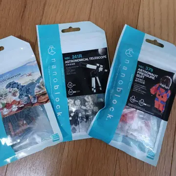 미개봉 나노 블록 3세트