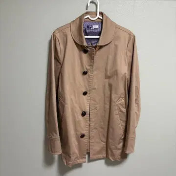 SPU 베이지 트렌치코트 M 사이즈 아우터 자켓