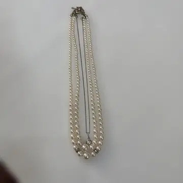 펄 삼연 목걸이