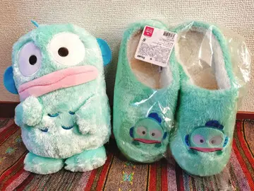 한교동 프라이스 룸 슬리퍼 봉제 인형 2세트 산리오