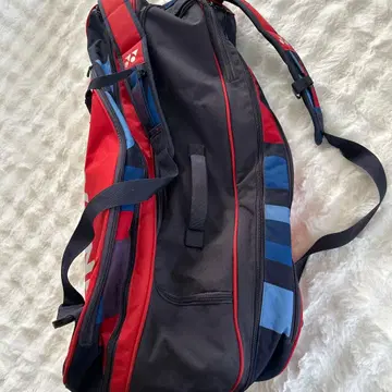 YONEX 라켓 백 빨간색 파랑