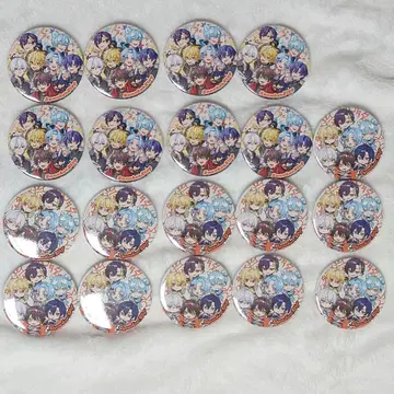 스니스트 전원 집합 캔뱃지 Summer