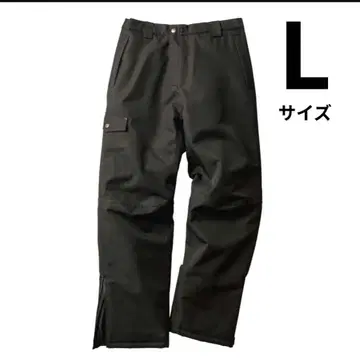 워크맨 더블 플랩 방수 방한 팬츠 블랙 L 사이즈