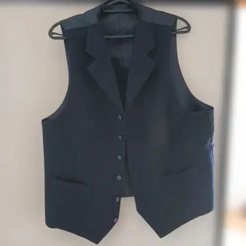 다크 네이비 색상 포멀 베스트