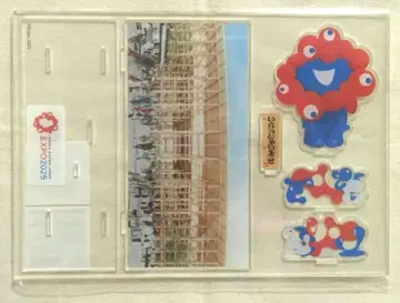 만박 미야쿠미야쿠 어서오세요 대지붕 반지 아크릴 스탠드 디오라마