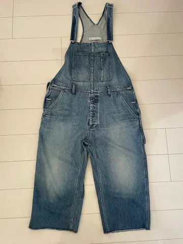 journal standard luxe 11OZ 데님 오버롤