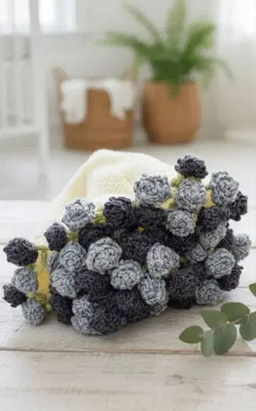 부케 담요 꽃다발 담요 시들지 않는 꽃다발 플라워 담요