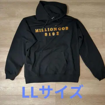 밀리언갓 후드티 블랙 LL