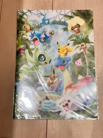 포켓몬 센터 싱가포르 A4 클리어 파일