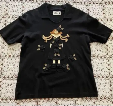 벨 파치 여아 모티브 피케 셔츠