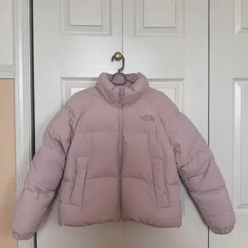 THE NORTH FACE 라이트 핑크 다운 자켓 S